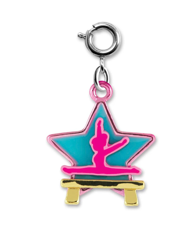 Gymnastics Girl Gold Charm HGT26