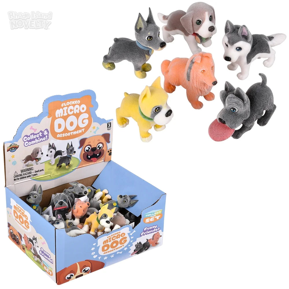Dog Fuzzy Flocked Micro 01 Fidget TNR26