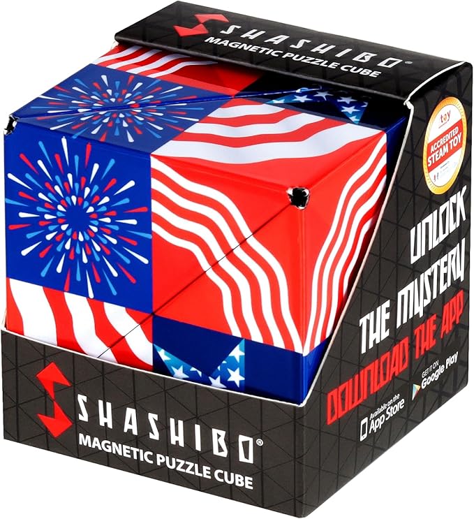 Patriotic Shashibo Transforming Toy SBN26