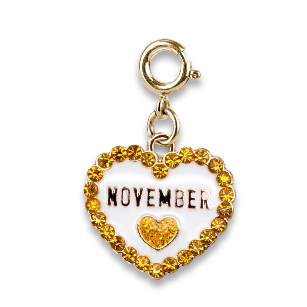 November Gold Charm HGT26