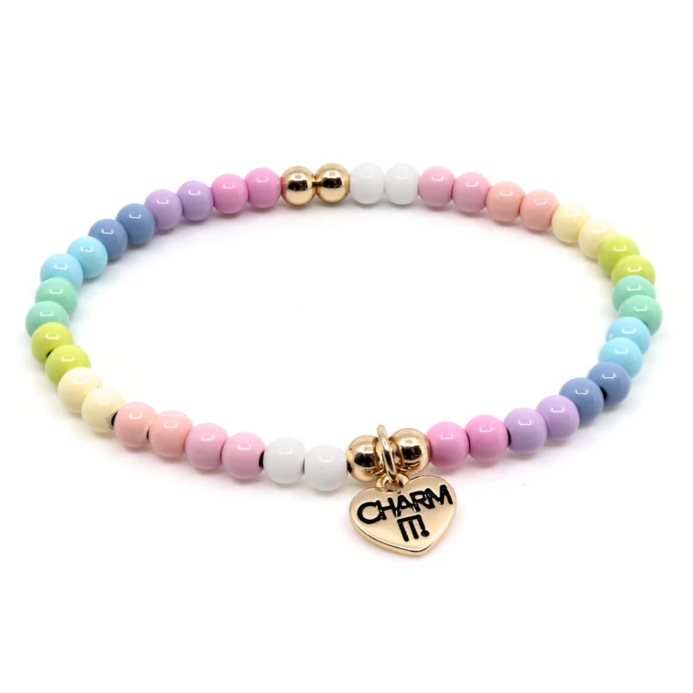 Pastel Bead Bracelet HGT26