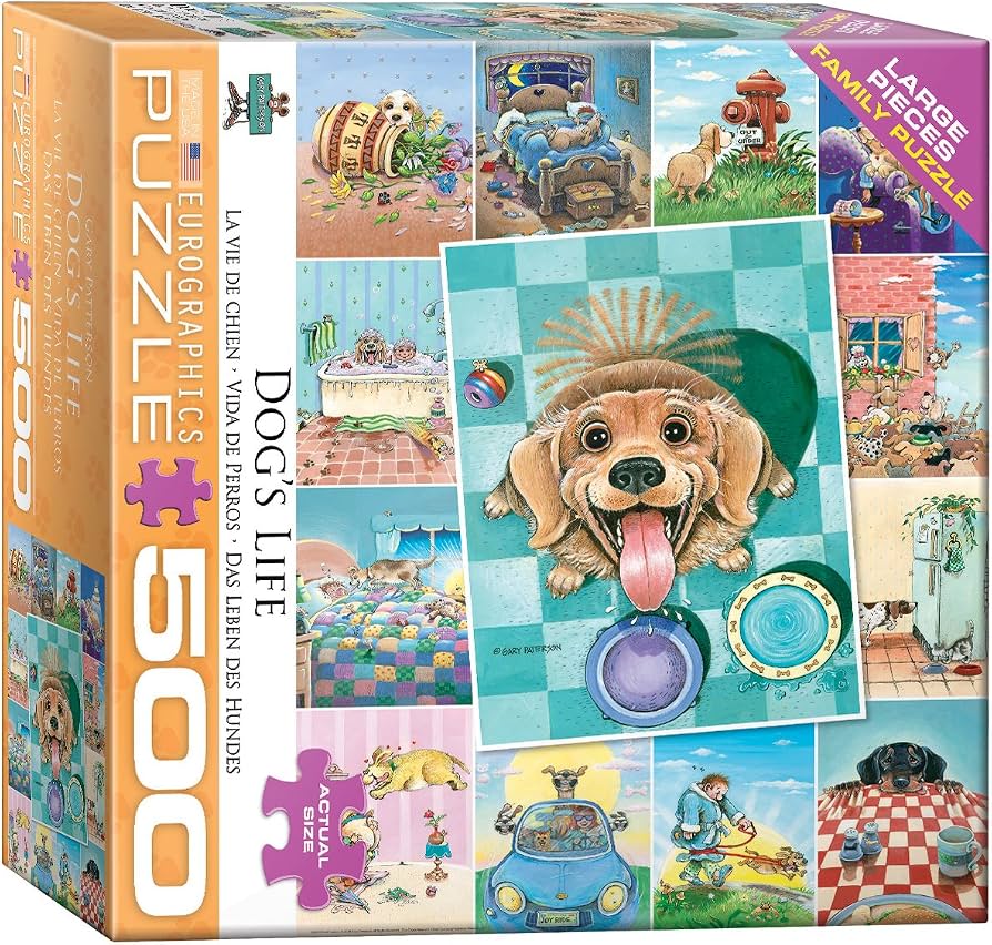 Dogs Life 500pc Puzzle EUP25