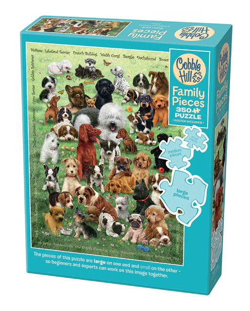 Puppy Love 350pc Puzzle RVB25