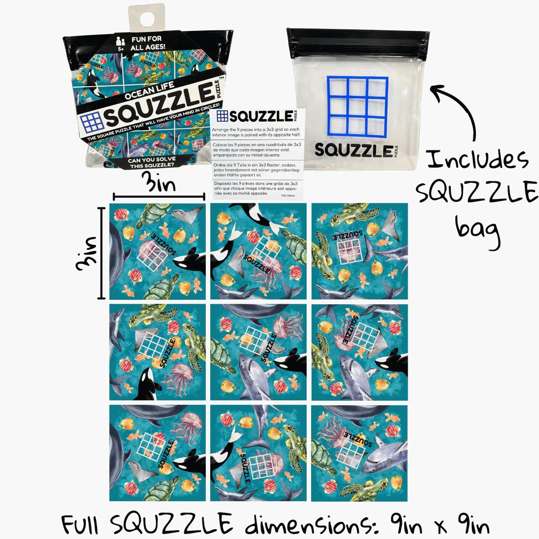 Sharks Squzzle SQZ25