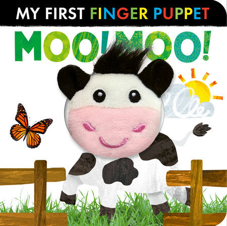 Moo! Moo! Finger Puppet Book PA26