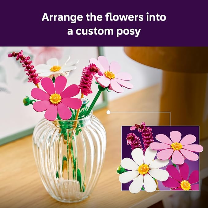 Cosmos Flowers Lego LF26