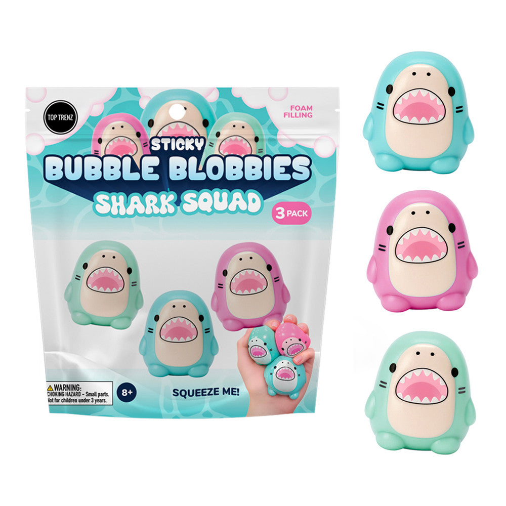 Sharks Crew Sticky Blobbies Fidget TTZ26