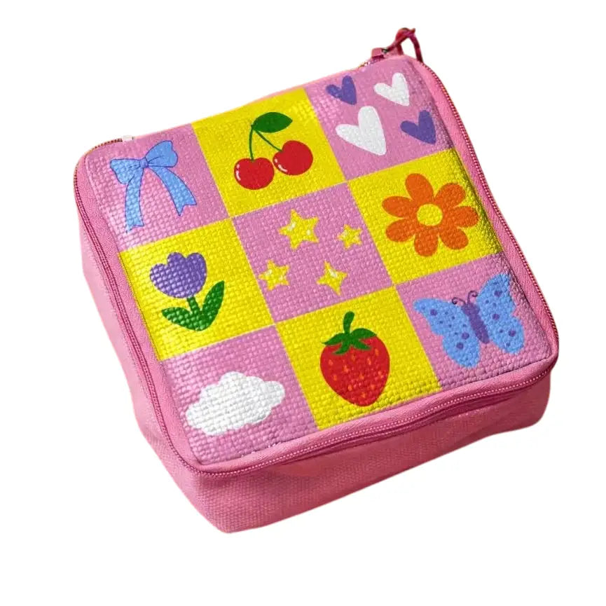 Checkered Needlepoint Kit MVI26