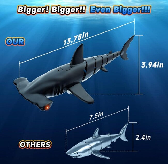 26 Rc Diving Hammer Shark