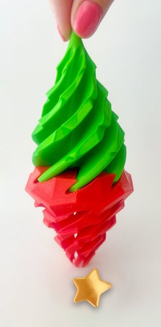 25 Twiddle Xmas Tree 257