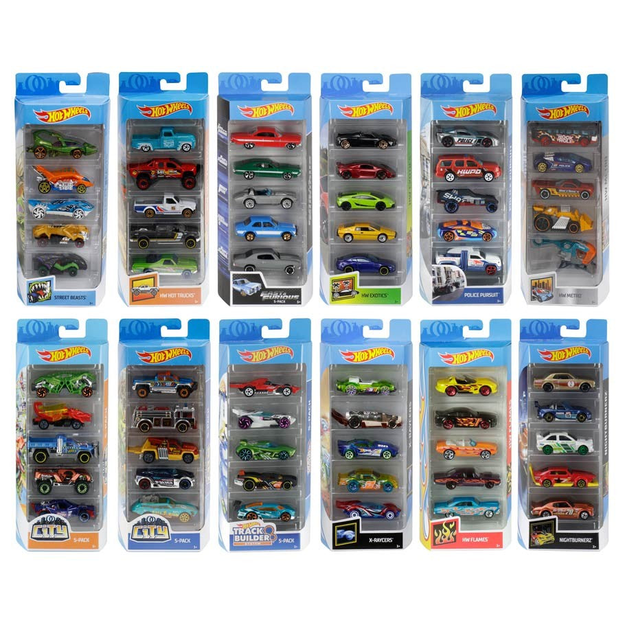 25 05 Hot Wheels 5pk 236