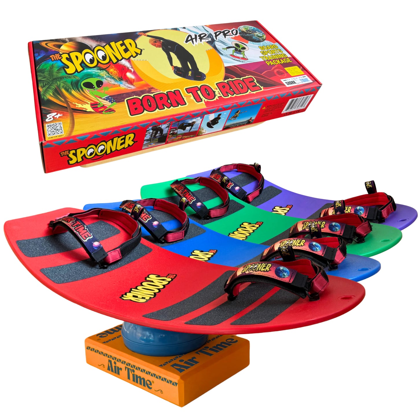 Pro Spooner Board with Footstraps SBR25