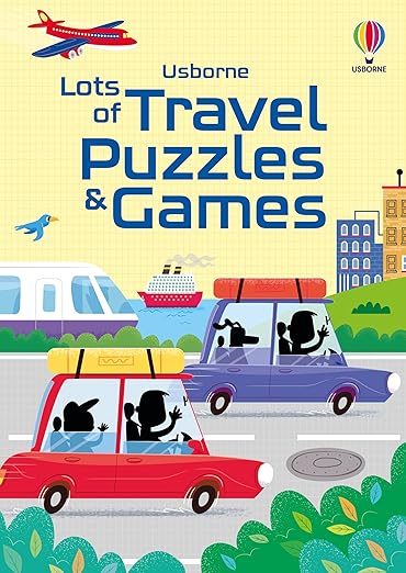 Lots of Travel Puzzles and Games Book HA26