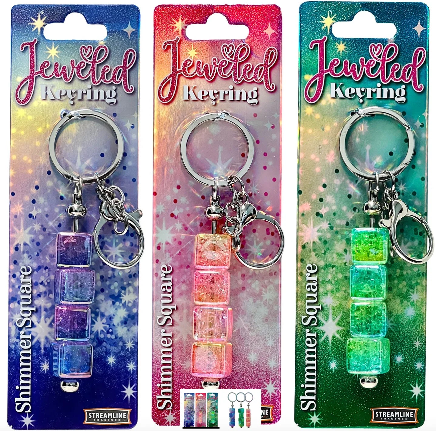 25 Shimmer Square Key 257