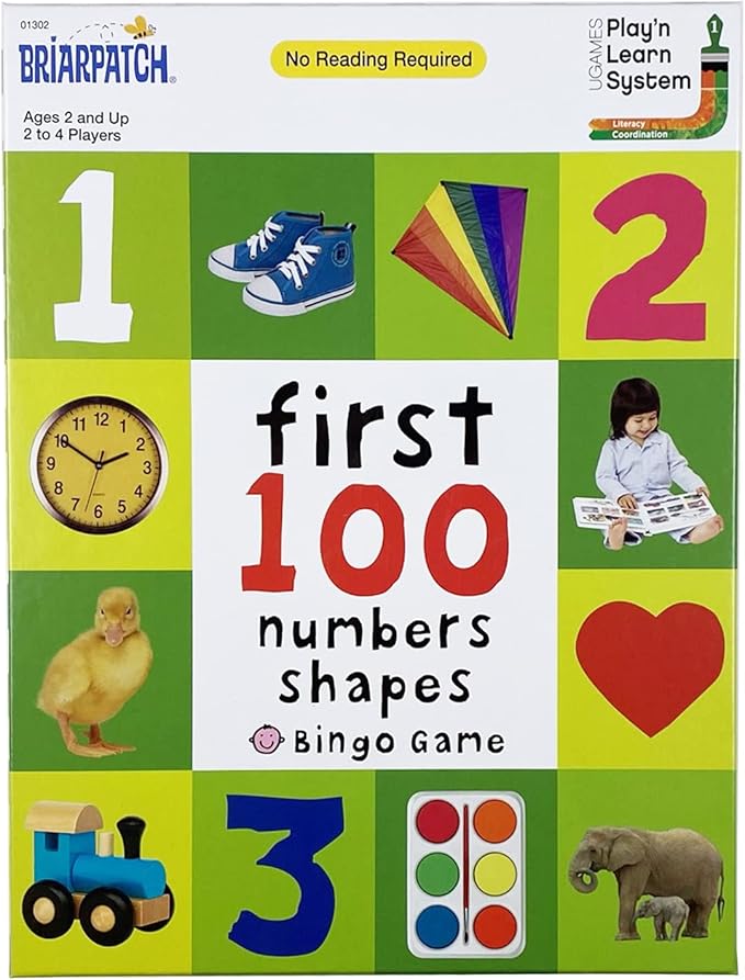 First 100 Numbers and Shapes UA25