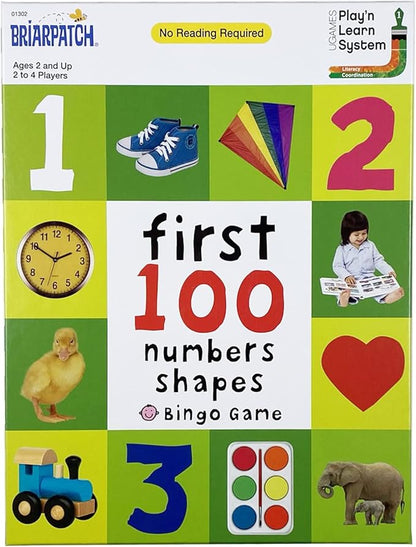 First 100 Numbers and Shapes UA25