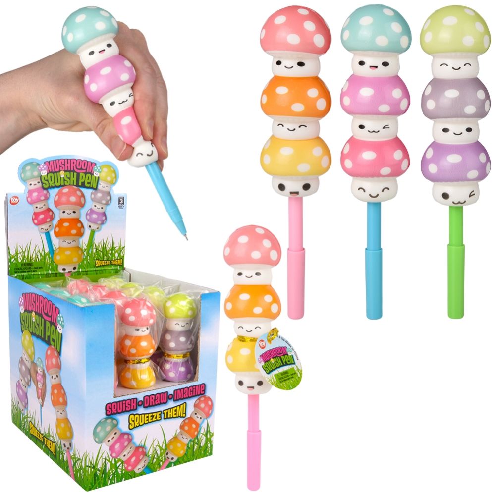 Mushroom Squishy Pen TNR26