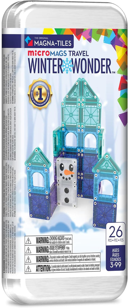 Winter Micromag Magnatiles 26pcs VAL26