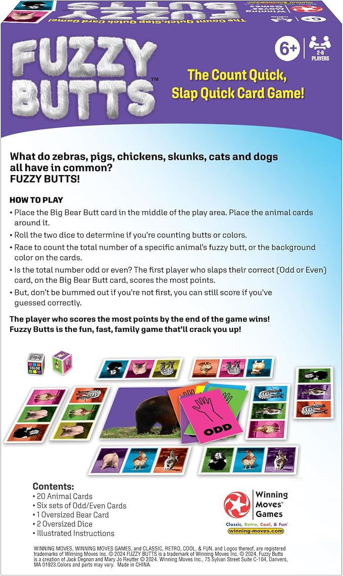 Fuzzy Butts WIN26