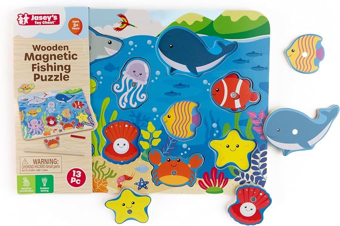 Fishing Pole Puzzle Magnetic JCH26