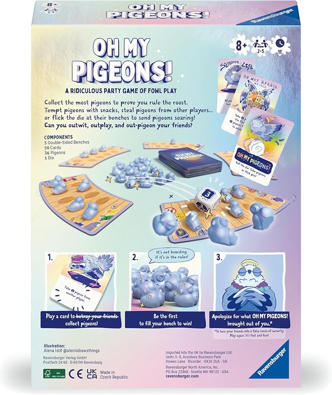 Oh My Pigeons Puzzle RVB26