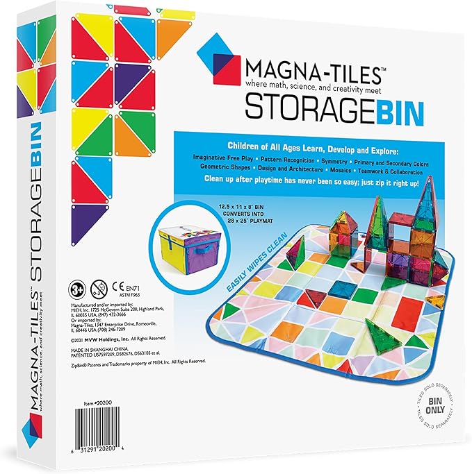 Bin Storage Magnatiles VAL26