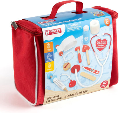 Little Doctors Doc's Medical Wooden Kit JCH26