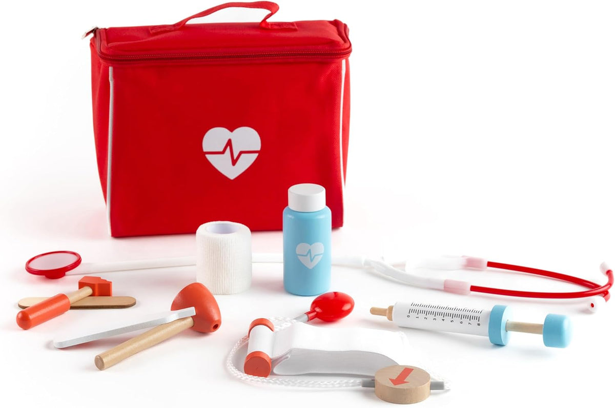 Little Doctors Doc's Medical Wooden Kit JCH26