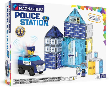 Police Station Magnatiles 25pcs - VAL25