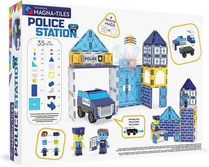 Police Station Magnatiles 25pcs - VAL25