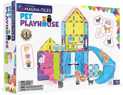 Pet Playhouse Magnatiles 50pcs VAL25