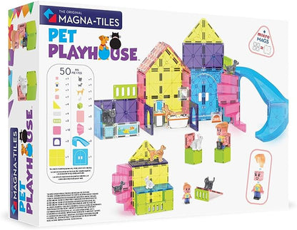Pet Playhouse Magnatiles 50pcs VAL25