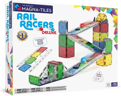 Rail Racers DLX Magnatiles 80pcs VAL26