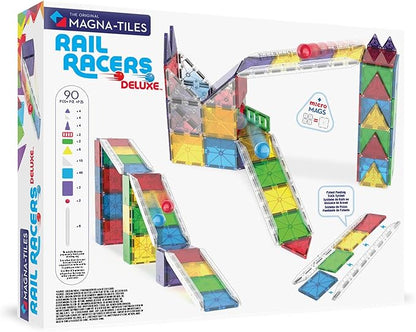 Rail Racers DLX Magnatiles 80pcs VAL26