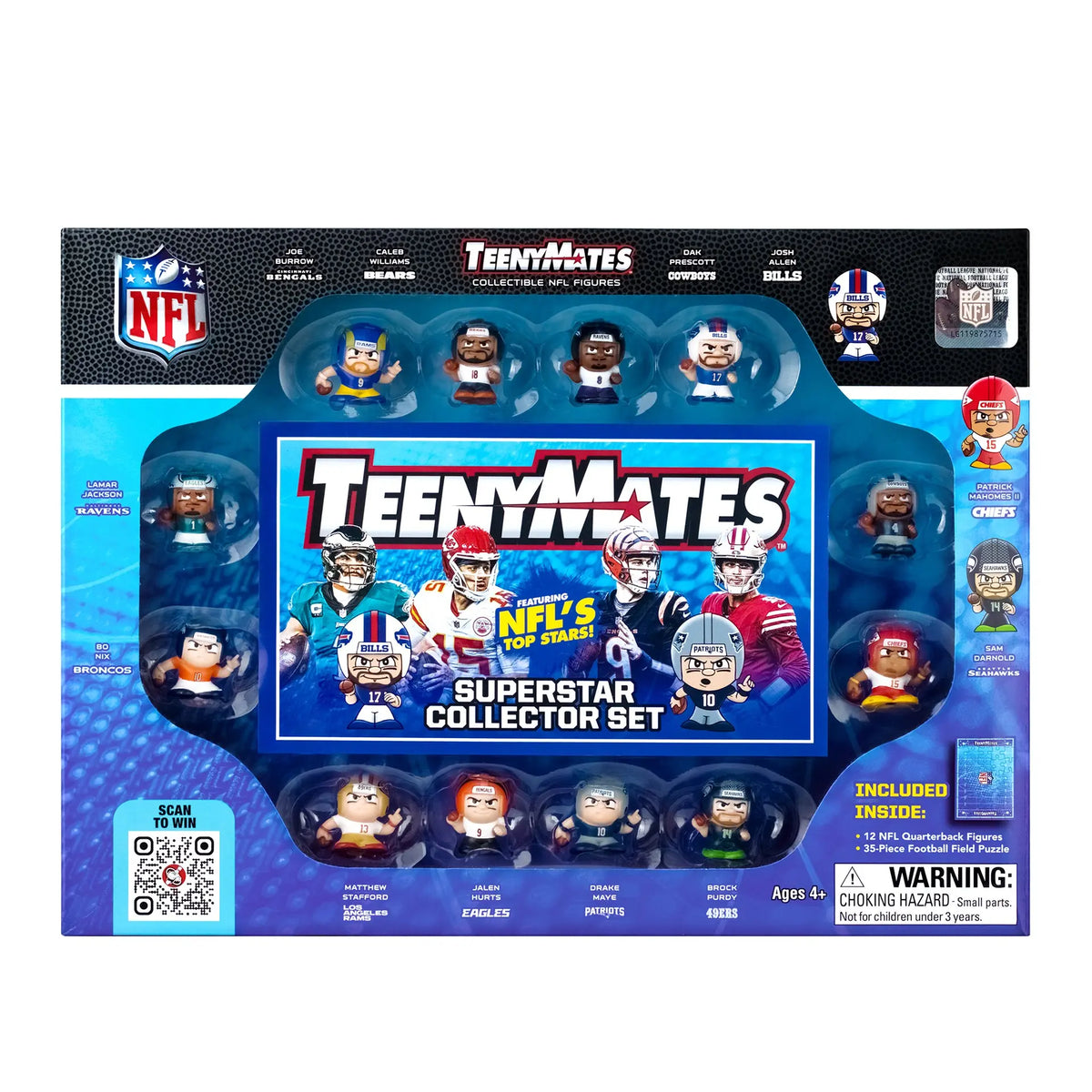 NFL S15 Teenymates 12pc Set 08-26 PNL26
