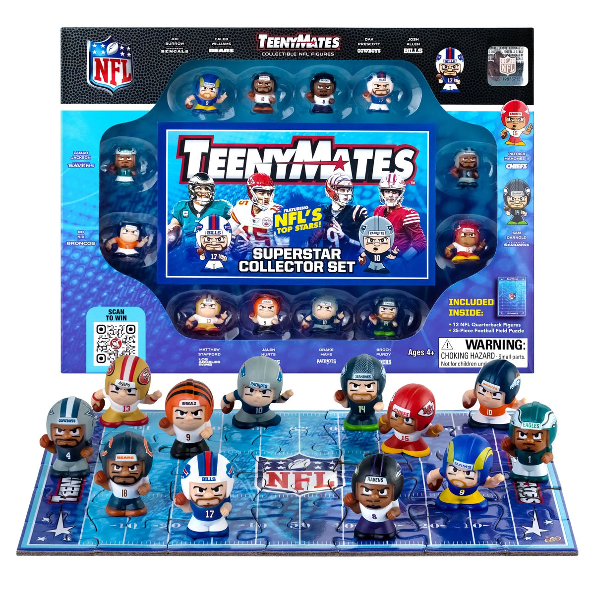 NFL S15 Teenymates 12pc Set 08-26 PNL26