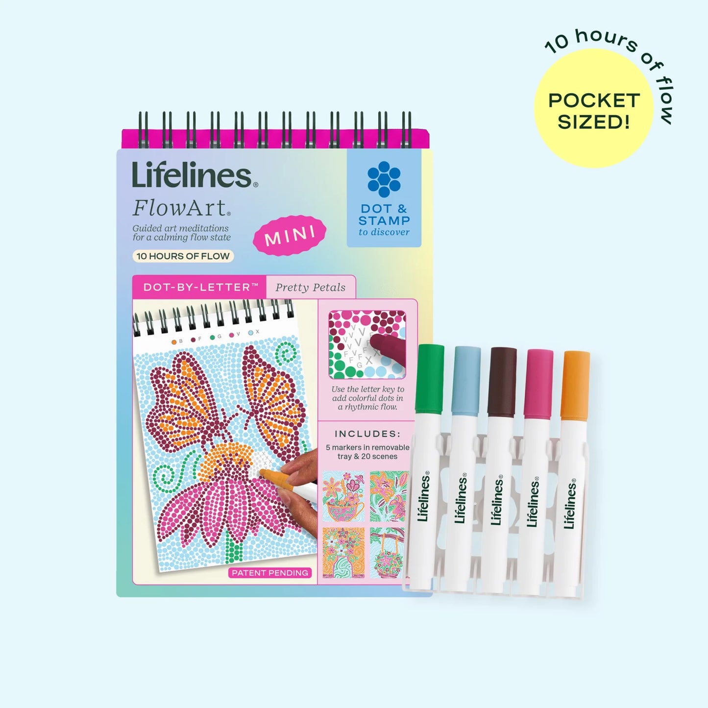 Pretty Petals Mini Flow Art LFN26