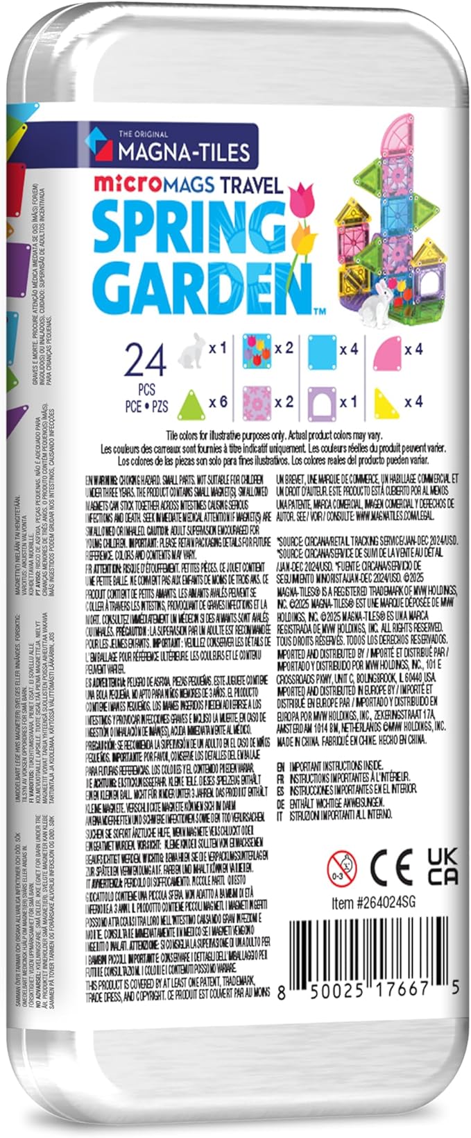 Garden Micromags Magnatiles- VAL26