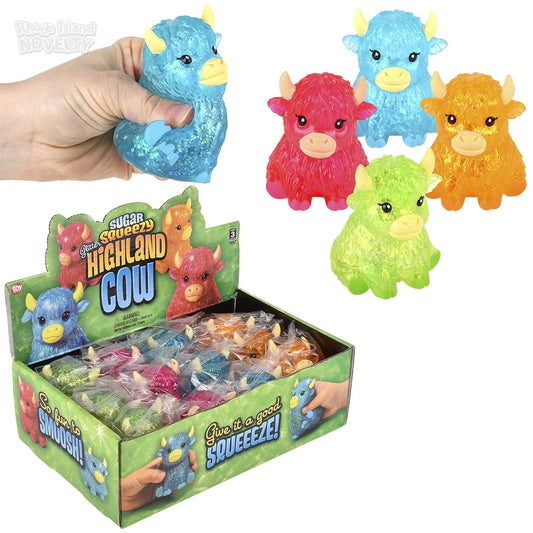 Highland Cow Sugar Squeezy Fidget TNR26
