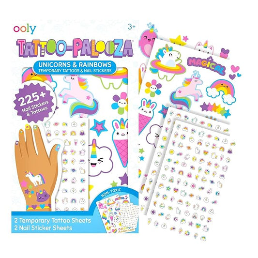 Unicorn Tattoo Nail IAR26