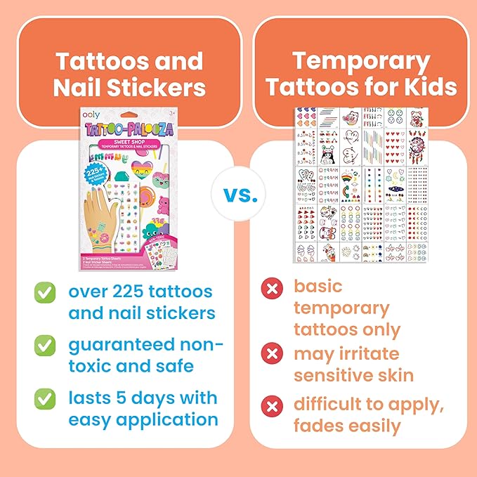 Unicorn Tattoo Nail IAR26