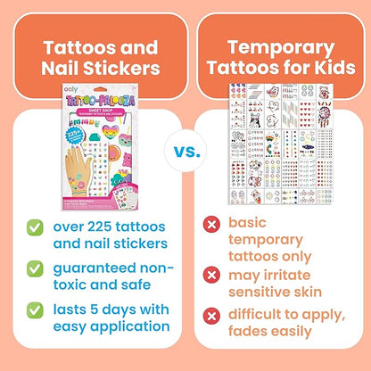 Unicorn Tattoo Nail IAR26