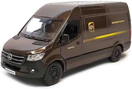 UPS Delivery Van Diecast TNR26
