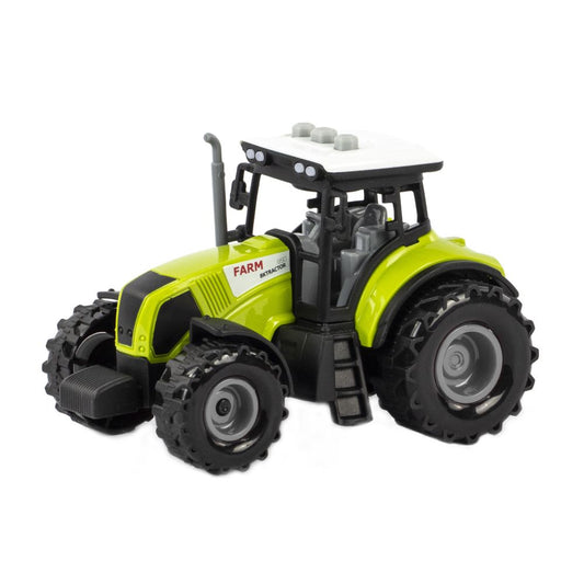 Farm Tractor Lights Sound Die Cast KEY26