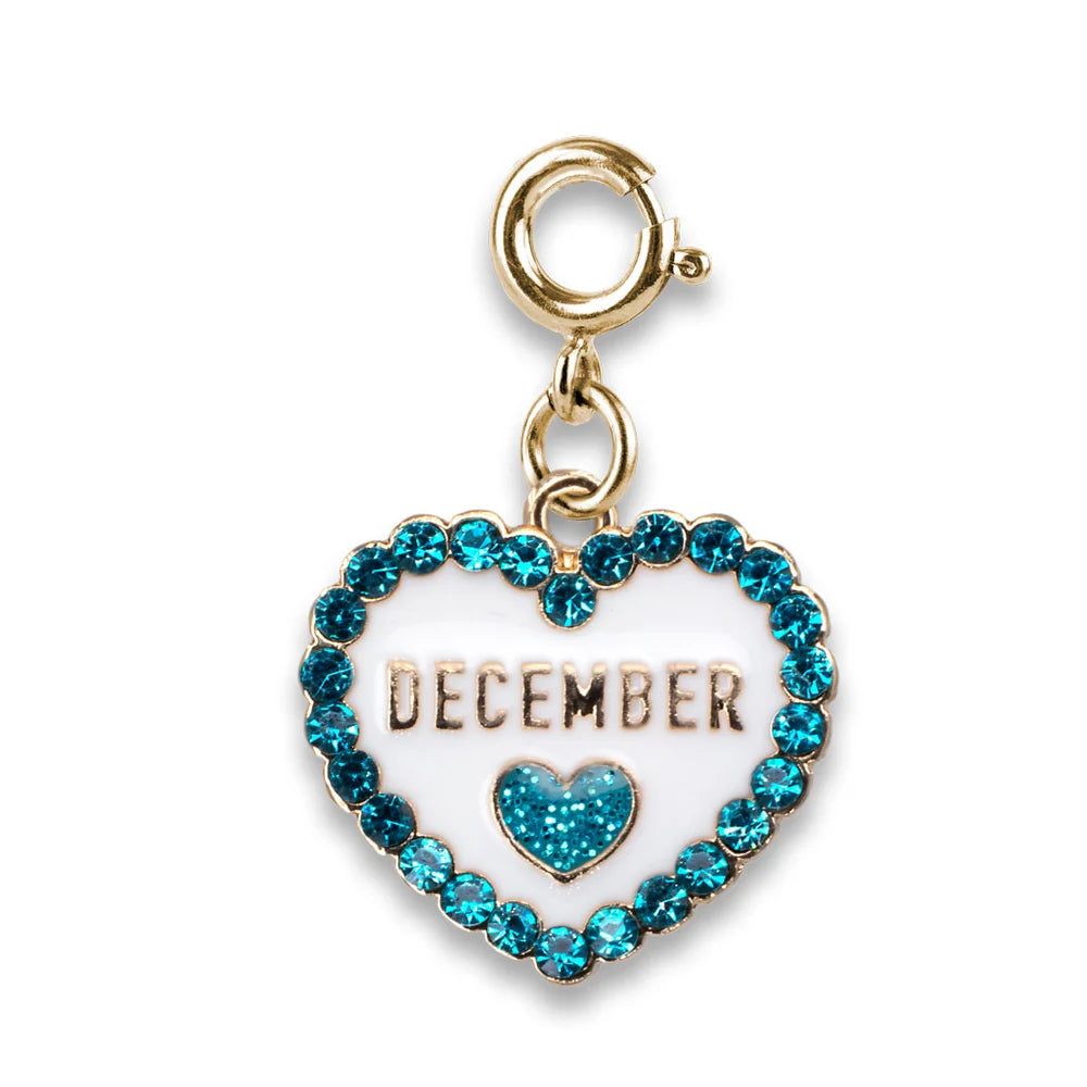 December Gold Charm HGT26