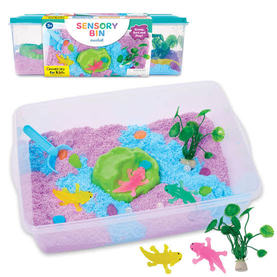 Axolotl Sensory Bin CK26
