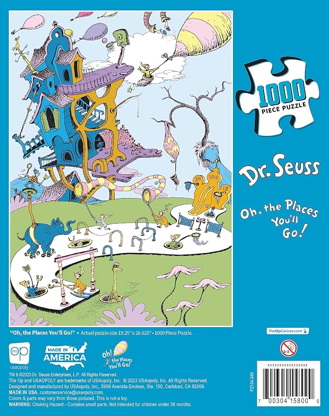 Dr. Suess 1000pc Puzzle USA25