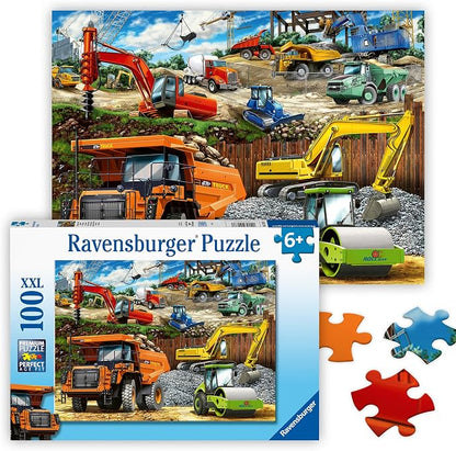 Vehicles Construction 100pc Puzzle RVB26