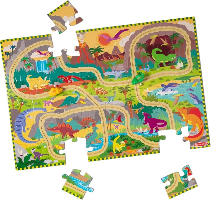 Dino Adventure Track Floor Puzzle LJ26