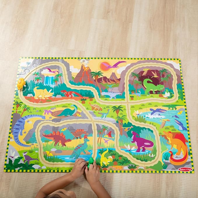 Dino Adventure Track Floor Puzzle LJ26